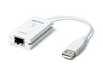 BUFFALO 10/100M USB2.0用 LANアダプタ (Wii&MacBookAir対応) LUA3-U2-ATX