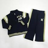 Navy Midshipmen Toddler Fanatic Jacket Pants Set - Youth (4)