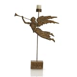 Elements 18-Inch Angel in Flight Votive Holder