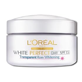 L'Oreal White Perfect Transparent Rosy Whitening Day Cream SPF 15 50ml