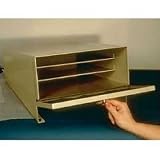 Counter top, Wall, or Desk Bins Mammo, White, 13 1/4L x 12 1/2W x 10 1/2H