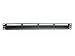 CABLES TO GO 24-PORT CAT6 110 TYPE PATCH PANEL Black Electrostatic Powder-Coated Steel