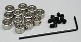 Du-Bro 597 1/8" Plated Brass Dura-Collar Bulk (12-Pack)