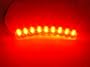 CITI RED 9 LED NEON MOTORCYCLE / CAR / BOAT / HOME / POD LIGHT BRIGHT ACCENT GLOW 9LED FLEXIBLE WATER PROOF