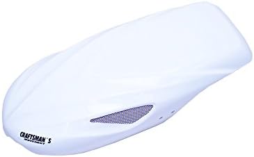 CRAFTSMANS CM-HP003W-H Designed Chinpad W/Holes YAM/OEM RRP White