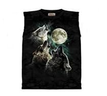 Three Wolf Moon Sleveless Shirt