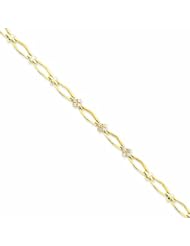 14K Gold 1.6mm Diamond Tennis Bracelet Mounting