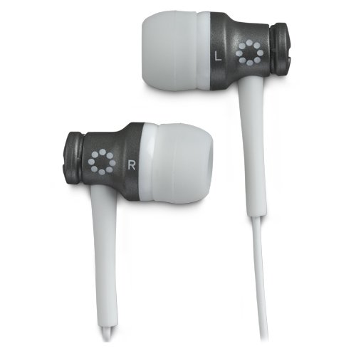 Memorex EB-50 Stereo Earbuds - Charcoal