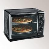 Hamilton Beach Countertop Convection Oven with Rotisserie - Black