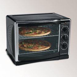 Hamilton Beach Countertop Convection Oven with Rotisserie - Black product image