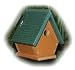 WoodLink GGWREN Wren House Going Green Recycled Bird House