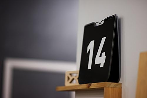 Black Perpetual Calendar