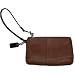 Women's Coach Wristlet Duffle Brown 40747