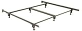 Inst-A-Matic California King Bed Frame with Steel Stem Glides by Leggett an ....