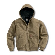 Carhartt Mens Sandstone Active Jacket Thermal Lined Size Medium