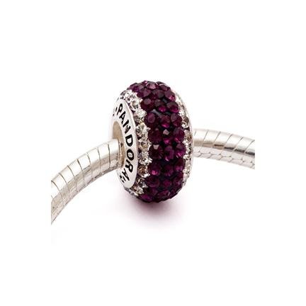 925 ALE Silver Swarovski Crystal Bead fits Pandora Chamilla Biagi