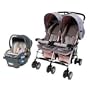 Twin Savvy EX Side by Side Travel Bundle - On Purpose Pink
