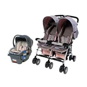 Twin Savvy EX Side by Side Travel Bundle - On Purpose Pink