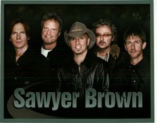 Signed Sawyer Brown 8x10 (5 Sigs) Photo