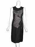 RICHARD CHAI Appliqued Sleeveless Dress in Navy