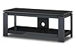 Sonorous HG1020GRP High Gloss Meuble pour Ecran plat Supporte jusqu'� 30 kg 2 �tag�res Graphite laqu� + Verre tremp� noir