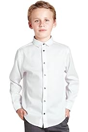 Autograph Pure Cotton Plain Shirt