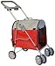 Red Stroller & Carrier for Cats and Small Pets