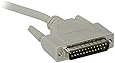 C2G / Cables To Go 02657 DB25 M/F Serial RS232 Extension Cable, Beige (100 Feet / 30.48 Meters)