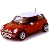 Mini Cooper in Red Scale 1:24