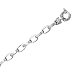Karat Platinum Satin Finished Anchor Link Bracelet