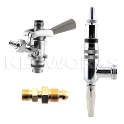 Partial Guinness Conversion Kit: Chrome Faucet