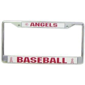 Los Angeles Angels MLB Chrome License Plate Frame