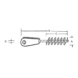 1 4 Diameter, 8 Long Tube Brush with Handle