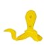 SmartHook ColorZ Garment Friendly Double Coat Hook (Each, Sunburst Yellow)
