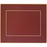 Set of 6 Place Mats - Regal Red