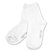 Naartjie Girls Solid Flat Knit Short Crew Sock 6 Pairs Pack, 3YR-5YR