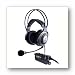 Electronics : Ear force HPa .1 Surround Headphones 5 W Amp & Mic