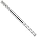 YG-1 E2006 Cobalt Steel Square Nose End Mills, Inch, Long Length, Double End, Uncoated (Bright) Finish, 30 Degree Helix, For Use With All Materials