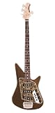 Ernie Ball Music Man Big Al Bass, Gold Swirl