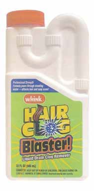 Whink 06217 Hair Clog Blaster Liquid Drain Clog Remover 32 OZ