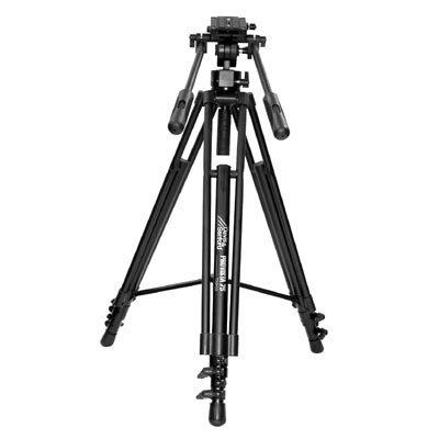 Davis & Sanford PROVST7518B Professional Video Tripod and Head with ball leveler