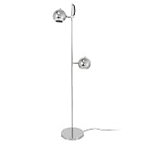 Lampe  Retro  Metall chrom