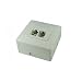 Anschlu�dose Cat5e 2x RJ45 AP white, Anschlu�-Dose