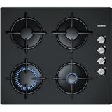Siemens - EO616PB10E - Table de Cuisson Gaz - 60 cm - Noir