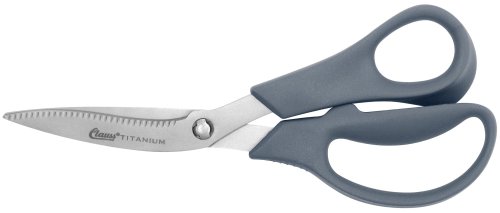 Clauss 18045 8 Bent Titanium Multipurpose Shears with Detachable Handles