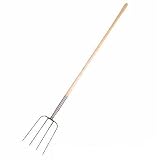Silverline Muckfork Wood Handle