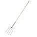 Outdoor Living : Silverline Muckfork Wood Handle