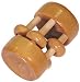 Mini Spin Rattle w/ Natural Finish