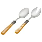Rosanna Champagne Napoleon 2-Piece Salad Tong Set by Rosanna