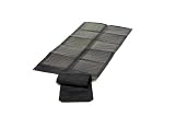 Portable Folding Solar Charger 30 Watt Black
